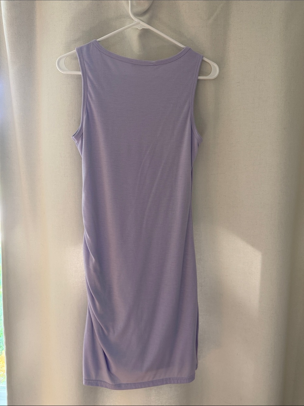 Sleeveless Lavender Tank Dress by BCBG - Picture 3 of 4
